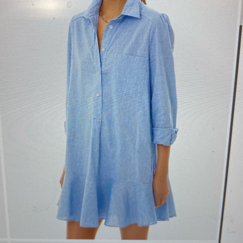 Chambray Callahan Shirt Dress